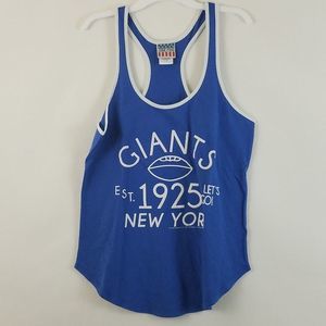 New York Giants Racerback Tank Top Junk Food